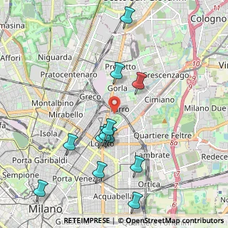 Mappa 20127 Milano MI, Italia (2.20417)
