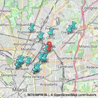 Mappa 20127 Milano MI, Italia (2.04222)