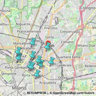 Mappa 20127 Milano MI, Italia (2.13818)