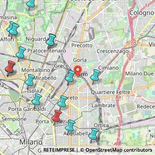 Mappa 20127 Milano MI, Italia (3.01688)