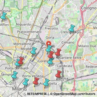 Mappa 20127 Milano MI, Italia (2.70643)