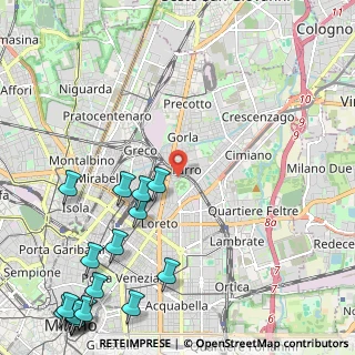 Mappa 20127 Milano MI, Italia (3.39944)