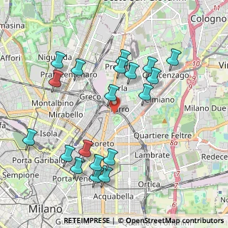 Mappa 20127 Milano MI, Italia (2.13053)