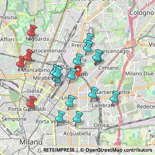 Mappa 20127 Milano MI, Italia (1.93111)