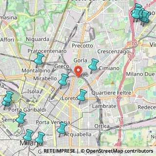 Mappa 20127 Milano MI, Italia (3.55933)