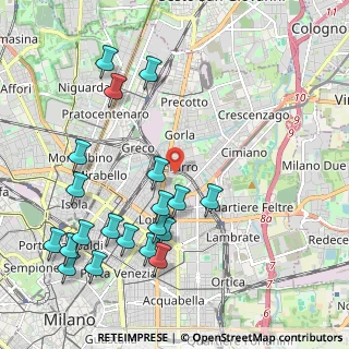 Mappa 20127 Milano MI, Italia (2.4115)
