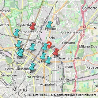 Mappa 20127 Milano MI, Italia (1.96071)