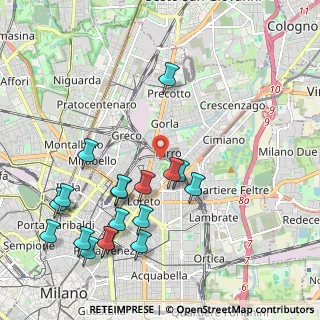 Mappa 20127 Milano MI, Italia (2.35444)