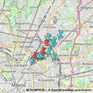 Mappa 20127 Milano MI, Italia (1.18727)