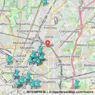 Mappa 20127 Milano MI, Italia (3.1625)