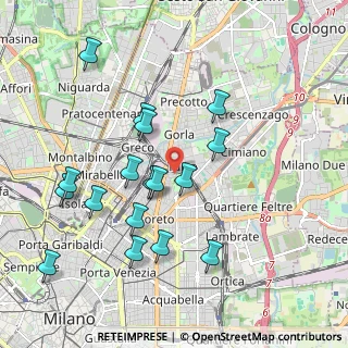Mappa 20127 Milano MI, Italia (1.97176)