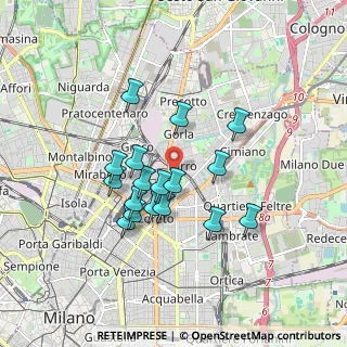 Mappa 20127 Milano MI, Italia (1.47)
