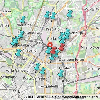 Mappa 20127 Milano MI, Italia (1.9925)