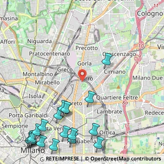 Mappa 20127 Milano MI, Italia (3.327)