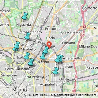 Mappa 20127 Milano MI, Italia (2.1875)