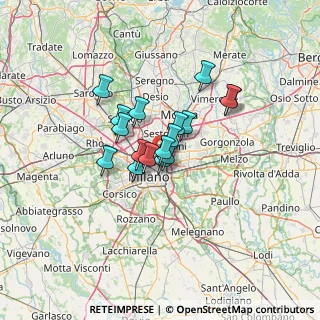 Mappa 20127 Milano MI, Italia (8.70176)