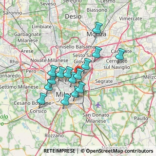 Mappa 20127 Milano MI, Italia (5.68133)