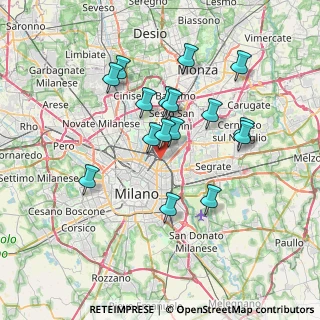 Mappa 20127 Milano MI, Italia (6.44188)
