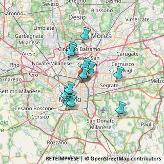 Mappa 20127 Milano MI, Italia (4.97769)