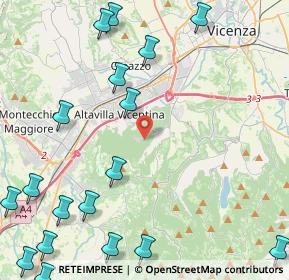 Mappa Via Risorgimento, 36077 Altavilla Vicentina VI, Italia (6.6115)
