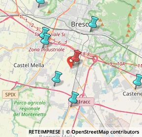 Mappa Via Malta, 25100 Folzano BS, Italia (5.47636)