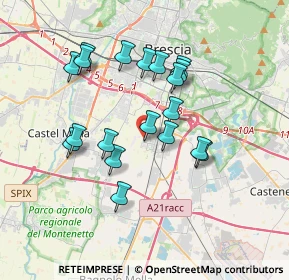 Mappa Via Malta, 25100 Folzano BS, Italia (3.21474)