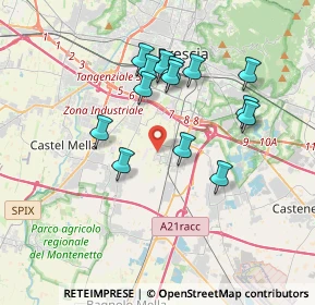Mappa Via Malta, 25100 Folzano BS, Italia (3.30286)