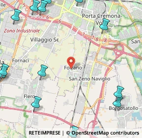Mappa Via Malta, 25100 Folzano BS, Italia (3.34154)