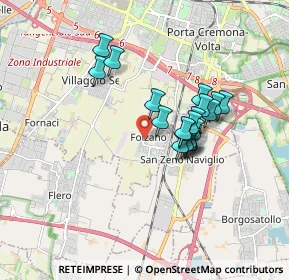 Mappa Via Malta, 25100 Folzano BS, Italia (1.3355)