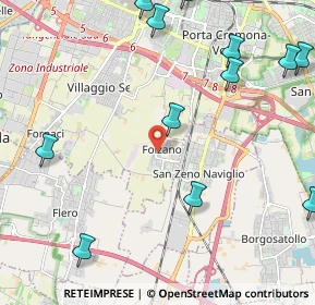 Mappa Via Malta, 25100 Folzano BS, Italia (3.00077)
