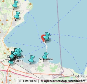 Mappa Via Punta Staffalo, 25019 Sirmione BS, Italia (5.5405)