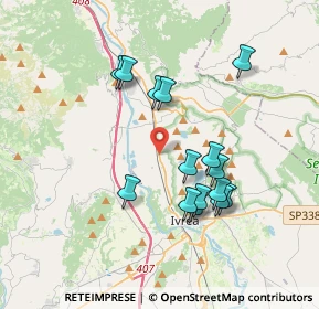 Mappa Via Aosta, 10016 Montalto Dora TO, Italia (3.352)