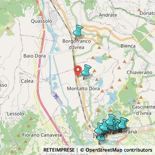 Mappa Via Aosta, 10016 Montalto Dora TO, Italia (3.318)
