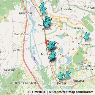 Mappa Via Aosta, 10016 Montalto Dora TO, Italia (1.716)