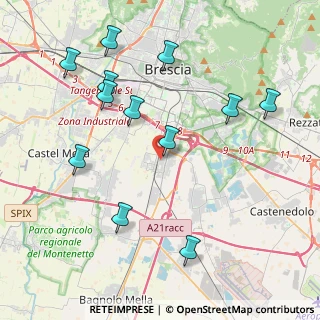 Mappa Viale Europa, 25010 San Zeno Naviglio BS, Italia (4.49083)