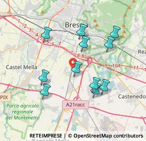 Mappa Viale Europa, 25010 San Zeno Naviglio BS, Italia (3.52727)