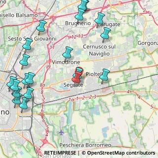 Mappa Via, 20054 Segrate MI, Italia (5.575)