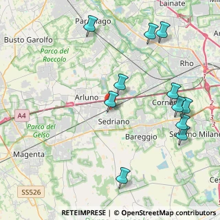 Mappa Via Don Minzoni, 20018 Sedriano MI, Italia (4.84)
