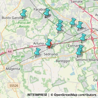 Mappa Via Don Minzoni, 20018 Sedriano MI, Italia (4.6125)