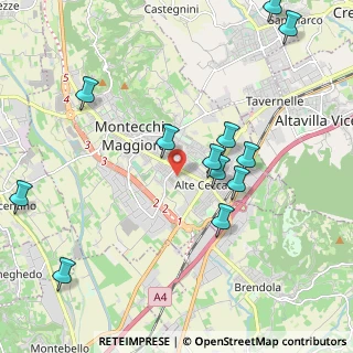 Mappa Via II Giugno, 36075 Montecchio Maggiore VI, Italia (2.295)