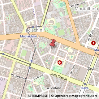 Mappa Via Giulio Belinzaghi, 14, 20159 Milano, Milano (Lombardia)