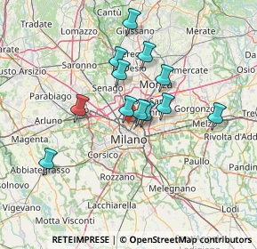 Mappa 20159 Milano MI, Italia (11.54)