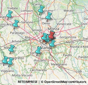 Mappa 20159 Milano MI, Italia (14.93357)