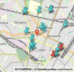 Mappa 20159 Milano MI, Italia (1.095)