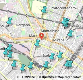 Mappa 20159 Milano MI, Italia (1.44789)