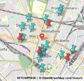 Mappa 20159 Milano MI, Italia (1.0315)
