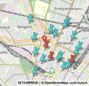 Mappa 20159 Milano MI, Italia (1.0605)