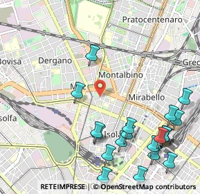 Mappa 20159 Milano MI, Italia (1.351)
