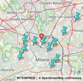 Mappa 20159 Milano MI, Italia (3.86545)
