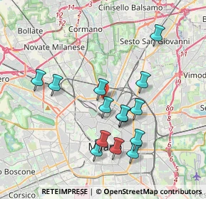 Mappa 20159 Milano MI, Italia (3.59286)